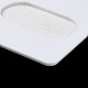Oval Hole Acrylic Pearl Display Board Loose Beads Paste Board ODIS-M006-01J-3
