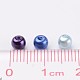 Dyed Glass Pearl Round Beads X-HY-A002-4mm-M-4