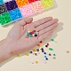 1500 stücke 15 farben pe diy schmelzperlen sicherung perlen nachfüllungen DIY-YW0003-23-8