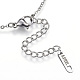 304 Stainless Steel Pendant Necklaces NJEW-N0071-12-4