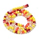 Glass Beads Strands EGLA-A034-M01-2