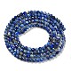 Chapelets de perles en lapis-lazuli naturel G-Z035-A01-01A-3