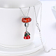 925 Sterling Silver Pendant Necklaces NJEW-BB18233-6