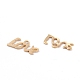201 Stainless Steel Charms STAS-C017-07G-2