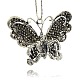 Vintage Schmetterling Anhänger für Halskette Design TIBE-M001-62-2