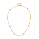 Brass Handmade Beaded Chain Bracelets NJEW-JN02947-1