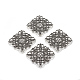Carpinteros de aleación de filigrana de estilo tibetano X-TIBEP-A2690-AS-LF-1