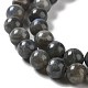 Natur Labradorit Perlen Stränge&nbsp;G-S333-6mm-035-3