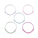 5 cordón de poliéster encerado coreano ecológico de 5 colores. AJEW-JB01200-01-1