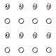 UNICRAFTALE 200pcs 5mm Ring Pattern Spacer Beads Stainless Steel Loose Beads Metal Small Hole Spacer Beads Smooth Surface Beads Finding for DIY Bracelet Necklace Jewelry Making STAS-UN0003-46B-1