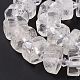 Granos de cristal de cuarzo natural hebras G-C008-B02-6