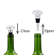 Gorgecraft schöner Weinverschluss aus Kristall AJEW-GF0001-70-7