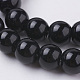 Синтетических черный камень бисер нитей&nbsp;LS-X-G-G088-8mm-3