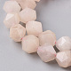Natürliche rosa Aventurin Perlen Stränge G-F668-04-10mm-3