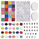 Kit per la creazione di braccialetti di parole fai da te DIY-FS0004-76-1