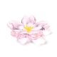 Kirschblüten-Geschirrtablett aus Glas DJEW-B004-01-3