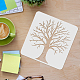 Plastic Reusable Drawing Painting Stencils Templates DIY-WH0172-260-3