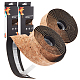 OLYCRAFT 4Rolls 12.6m Cork Handlebar Tape Self-adhesive Cycling Handle Wraps Camel Bicycle Bar Tape Flat Bike Handlebar Tapes PU Leather Bar Tape for Road Motorcycle Bike Accessories AJEW-WH0014-99-1