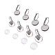 UNICRAFTALE 40 Sets 4 Sizes Stainless Steel Leverback Earring Findings DIY-UN0001-08P-1