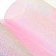 Benecreat 2 pz glitter tulle rosa tulle rotoli di tessuto 6 pollici x 10 iarde (30 piedi) per archi decorativi OCOR-BC0004-06A-3