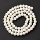 Нити бусин из ракушек&nbsp;SSHEL-E571-38-4mm-01-5