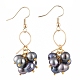 Boucles d'oreilles en perles de culture d'eau douce naturelles EJEW-JE04135-03-1