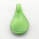 1Box Handmade Dichroic Glass Teardrop Big Pendants DICH-X036-04-2