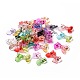 Two Tone Transparent Acrylic Beads OACR-P011-01A-1
