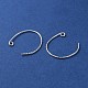 925 in argento sterling orecchino ganci STER-NH0001-42-2