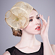 ナイロンガーゼ  ベール帽子飾りアクセサリー  ベージュ  250x0.3mm FIND-WH0126-251C-5