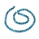 Chapelets de perles en apatite naturelle G-O180-12-6mm-2