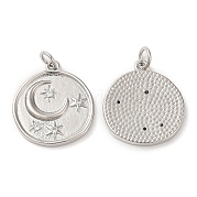 Латунные микро проложить кубического циркония подвески KK-M246-35P