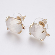 Серьги из граненого стекла GLAA-F084-A07
