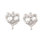Латунные микро проложить кубического циркония подвески KK-L223-019P