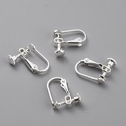 Латунные серьги с клипсами KK-Z007-23S