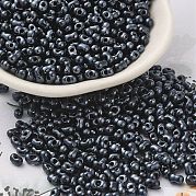 Непрозрачные стекла бисер SEED-K009-06B-06