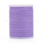 Круглый вощеный полиэфирный шнур YC-G006-01-1.0mm-11