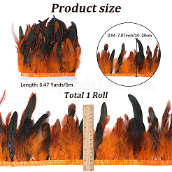1 Bündel Mode Feder Stoff Strang Kostüm Zubehör&nbsp;DIY-GF0012-59A