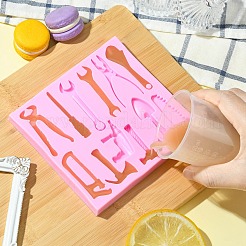 2шт. силиконовые Молды в виде инструмента для поделок своими руками&nbsp;ST-CJ0007-73