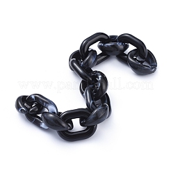 Прозрачная акриловая цепочка ручной работы&nbsp;AJEW-JB00546-06