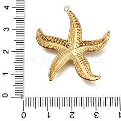 Pendentifs en acier inoxydable 304 avec placage ionique (IP)&nbsp;STAS-I313-01A-G