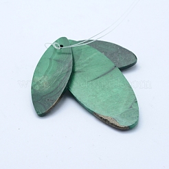 Природного малахита подвески&nbsp;G-K171-06E