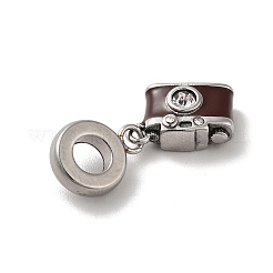 304 нержавеющая сталь эмалированная европейские подвески-шармы STAS-G308-20AS