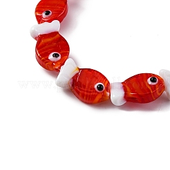 Handgemachte Murano Glas Perlen Stränge&nbsp;LS-LAMP-G154-07M