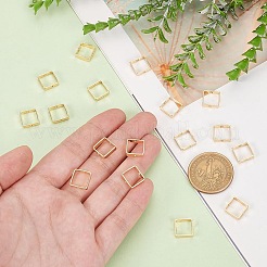 20шт латунные рамки для бусин&nbsp;KK-GO0001-77