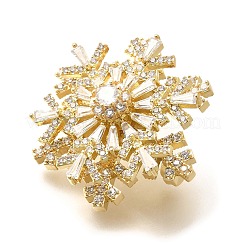 Снежинка вращающиеся броши для женщин&nbsp;JEWB-B023-01G