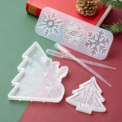 Stampi in silicone per display fai da te a tema natalizio&nbsp;DIY-LS0001-09