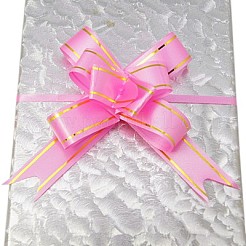 Ручной работы упругой ленты луки упаковке&nbsp;DJEW-A003-18x390mm-09