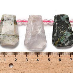 Нити бусин из натурального дерева агата/тигрового глаза/амазонита/лабрадорита&nbsp;G-H078-A10-01