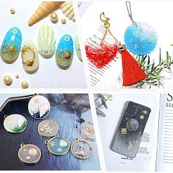 Decorazione di nail art per manicure glitter in ottone&nbsp;MRMJ-OC0001-32G